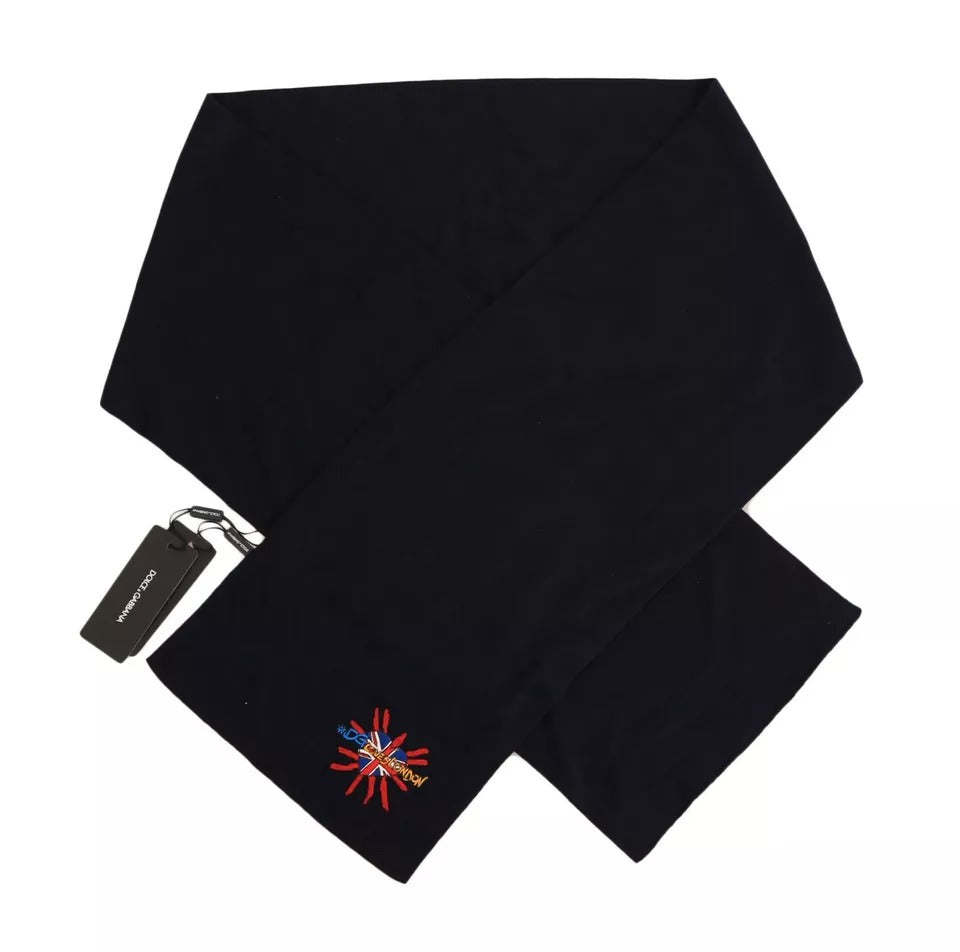 Dolce & Gabbana Blue Scarf for Men additional view