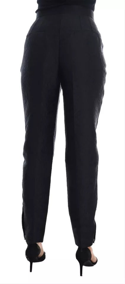 Dolce & Gabbana Black Dress Pants for Women side view