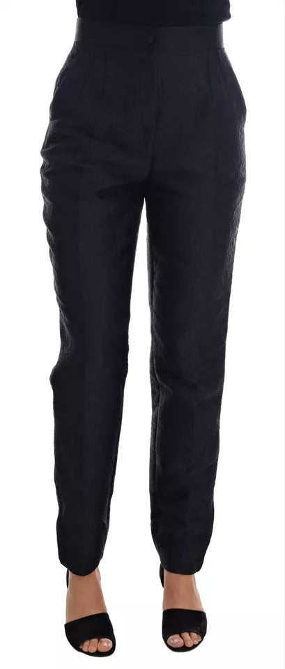 Dolce & Gabbana Black Dress Pants for Women detail view