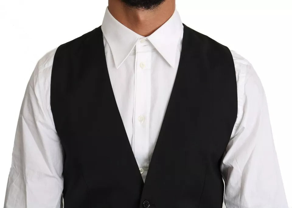 Dolce & Gabbana Black Waistcoats for Men additional view