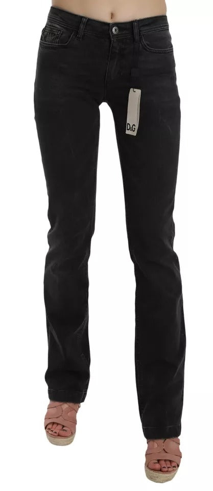 Dolce & Gabbana Black Slim Fit Jeans for Women alternate view