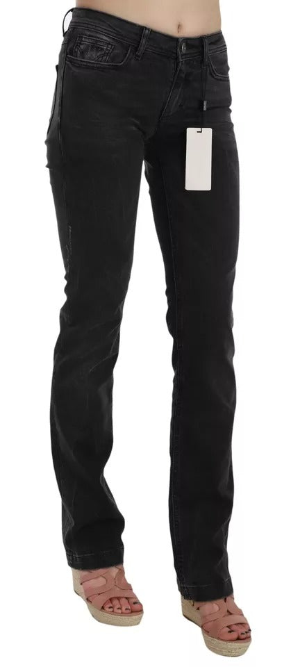 Dolce & Gabbana Black Slim Fit Jeans for Women detail view