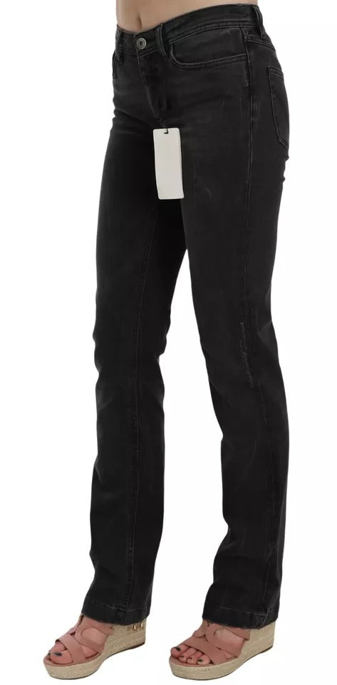 Dolce & Gabbana Black Slim Fit Jeans for Women side view