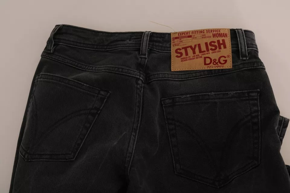 Dolce & Gabbana Black Slim Fit Jeans for Women additional view