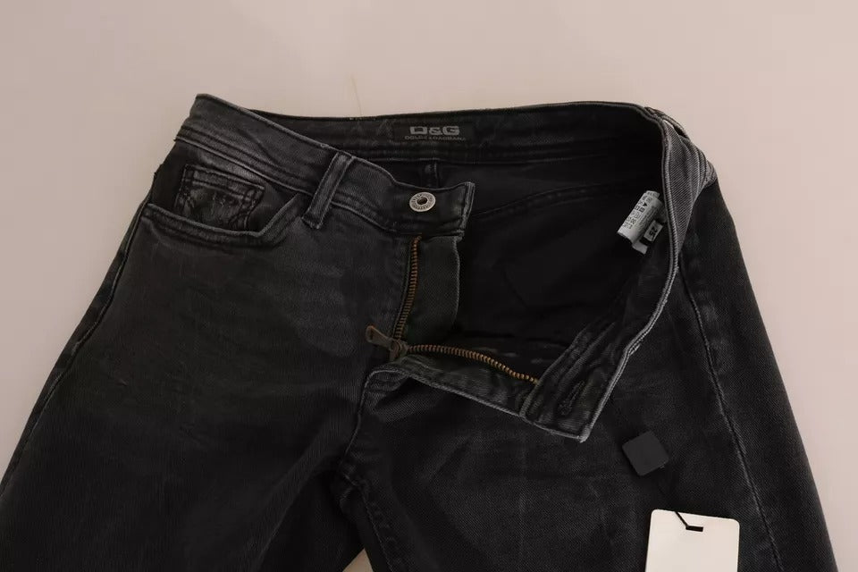 Dolce & Gabbana Black Slim Fit Jeans for Women additional view