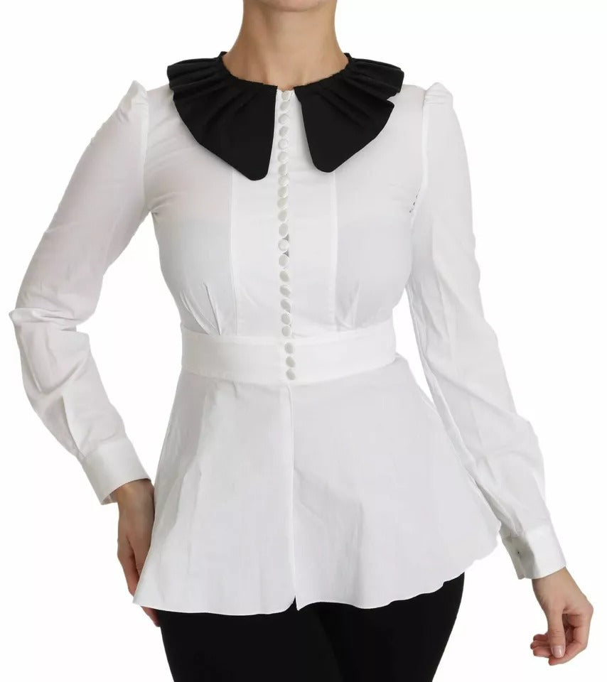 Dolce & Gabbana Black Blouse for Women side view
