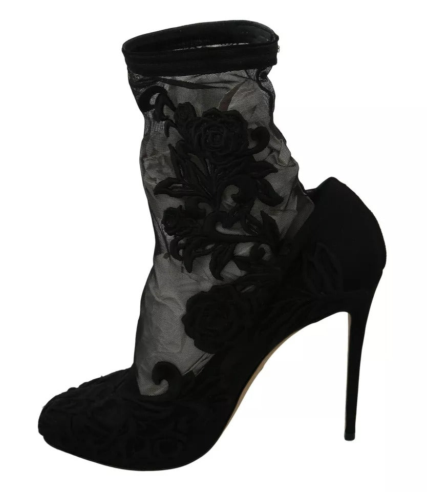 Dolce & Gabbana Black High Heel for Women side view