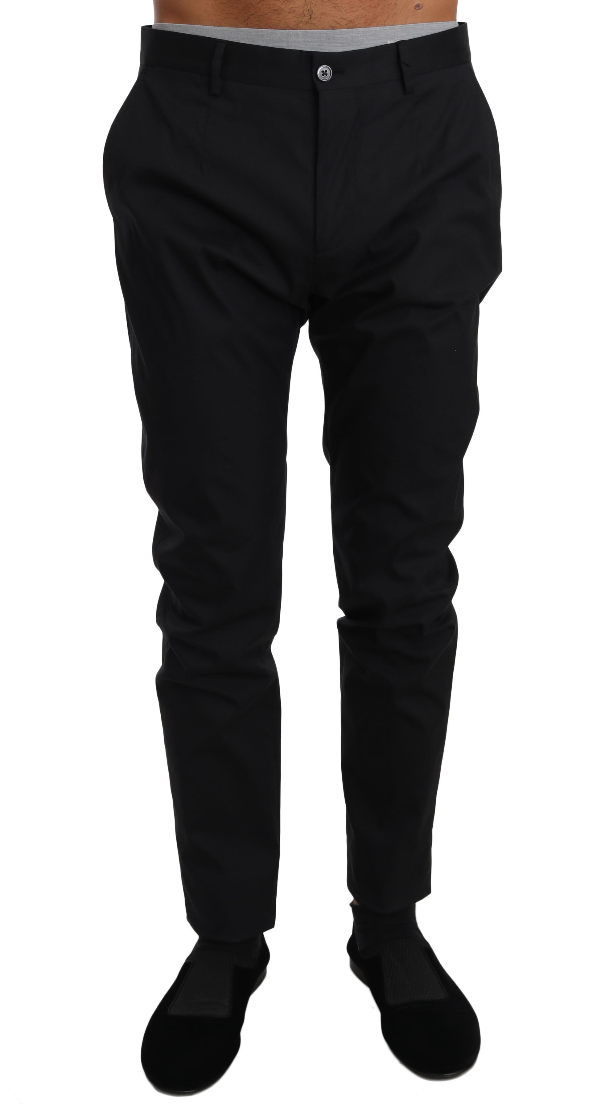 Dolce & Gabbana Black Dress Pants for Men