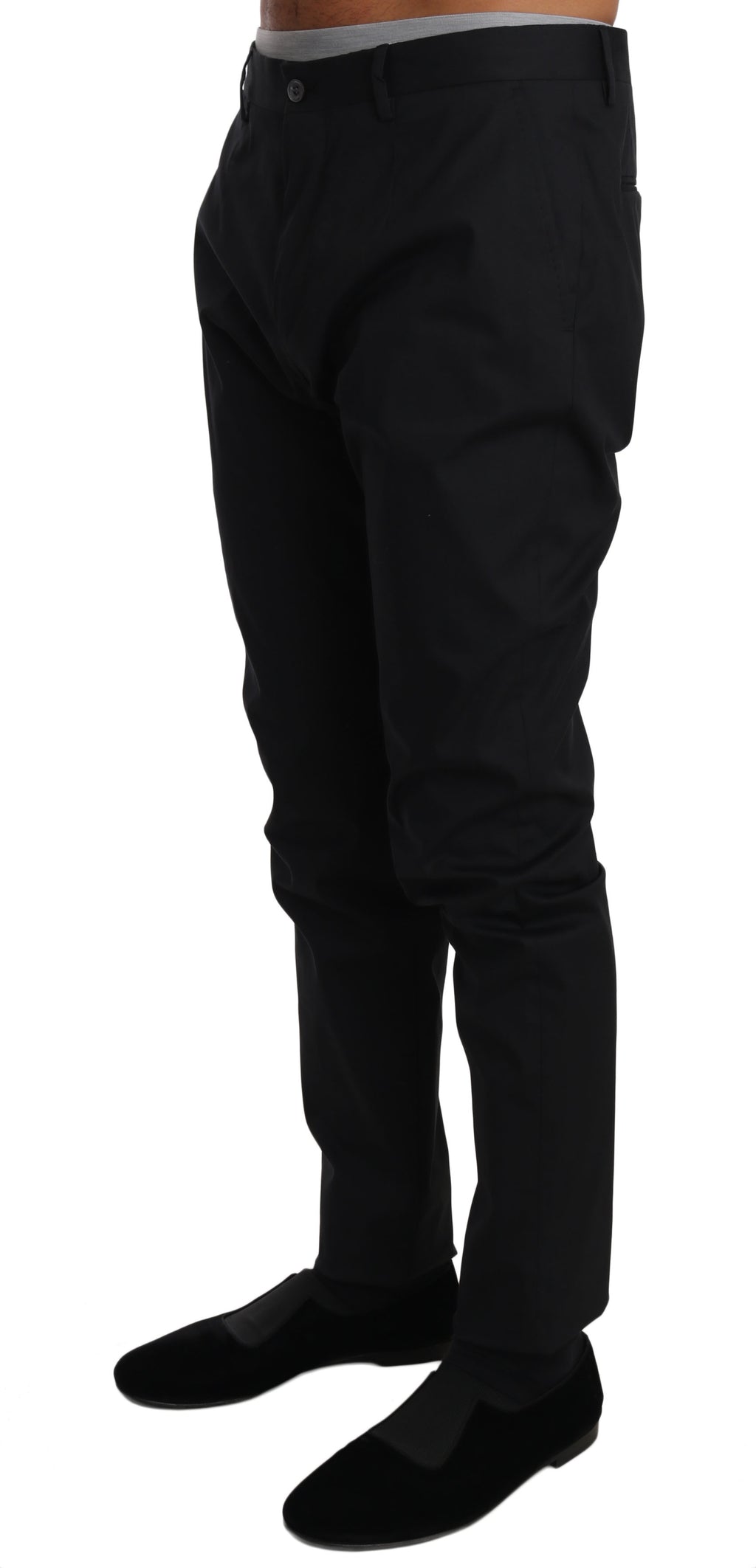 Dolce & Gabbana Black Dress Pants for Men detail view