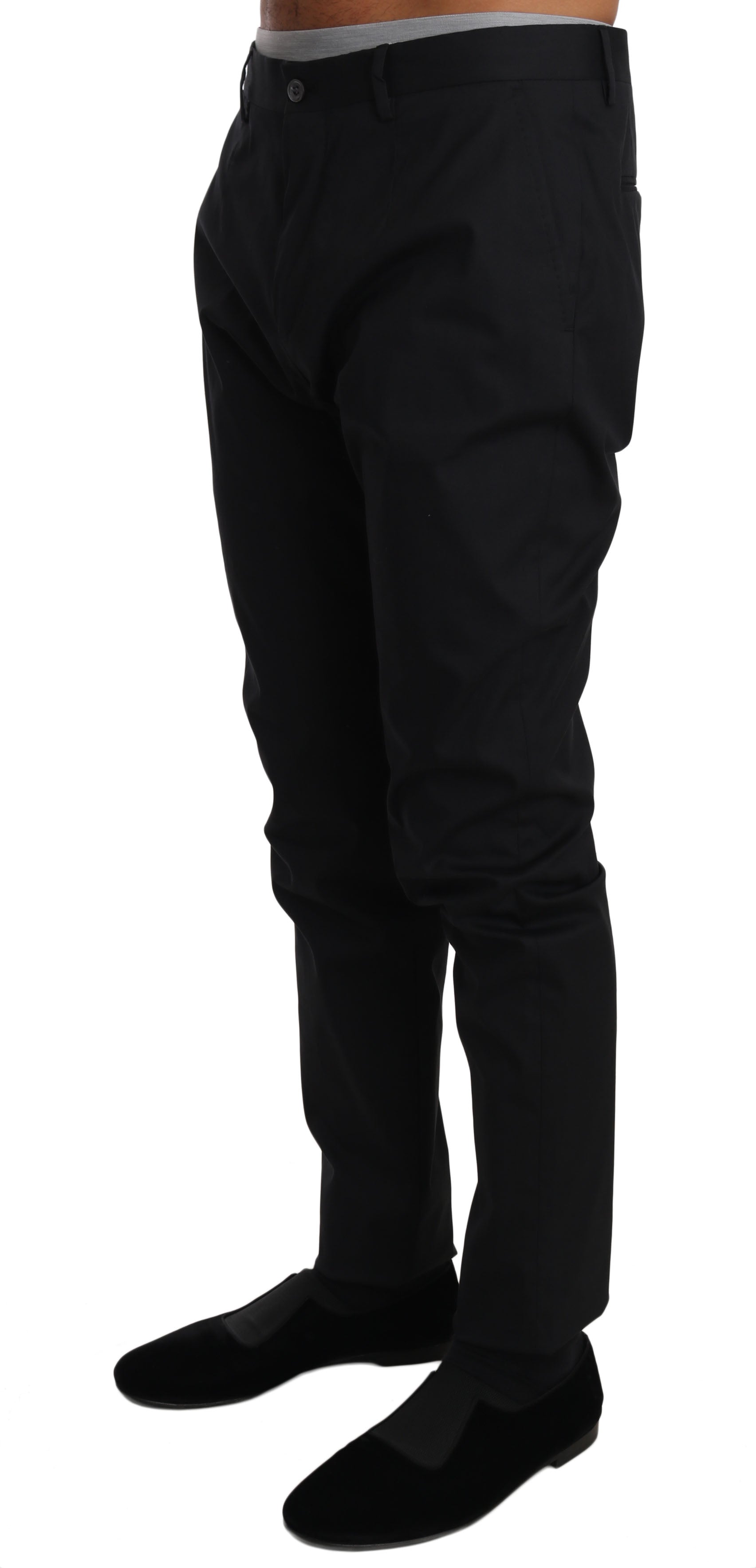 Dolce & Gabbana Black Dress Pants for Men detail view