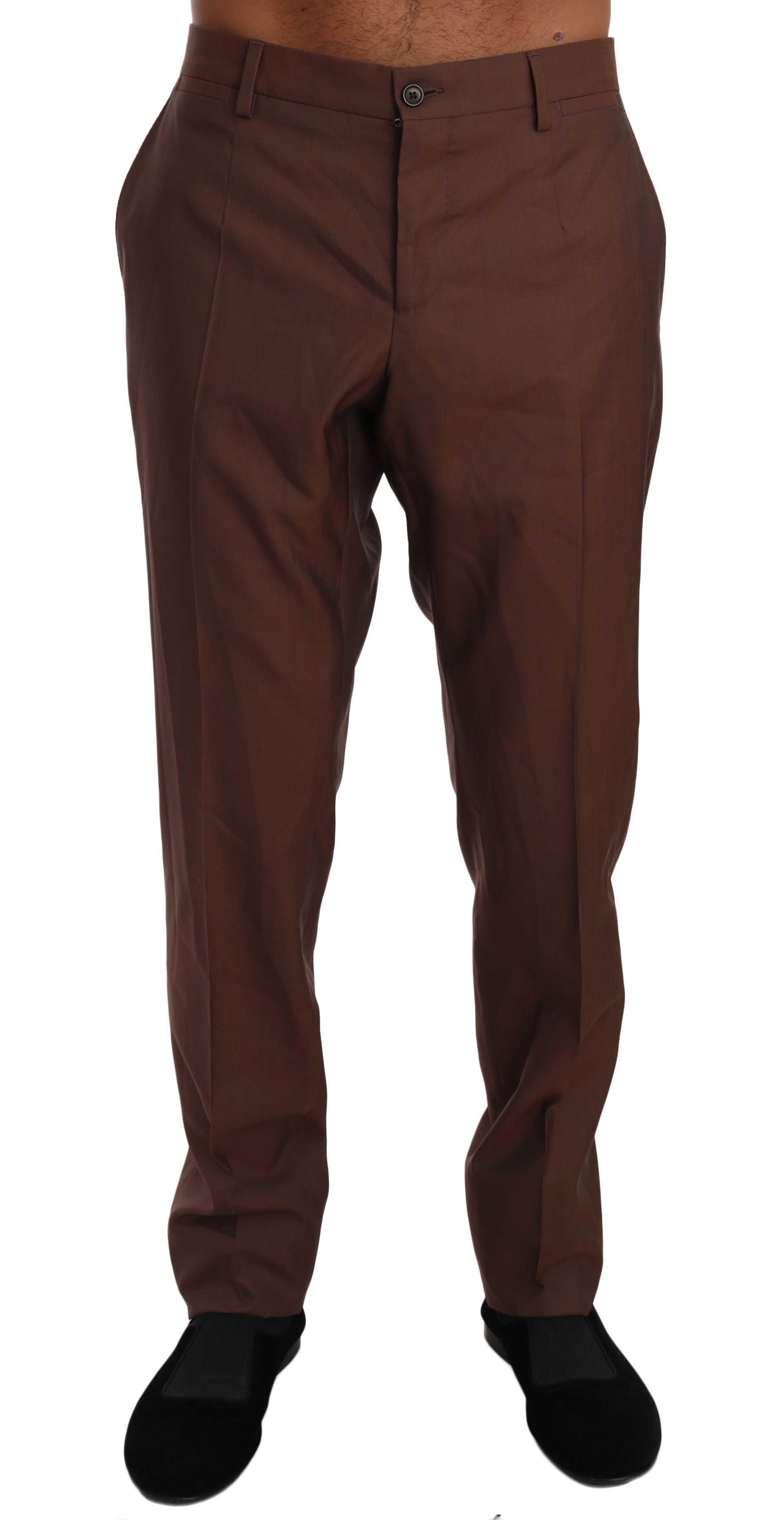 Dolce & Gabbana Brown Dress Pants for Men