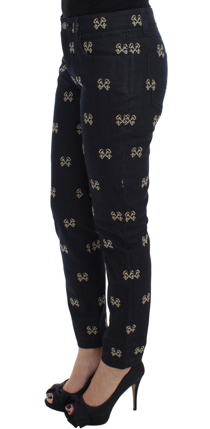 Dolce & Gabbana Blue Slim Fit Jeans for Women alternate view