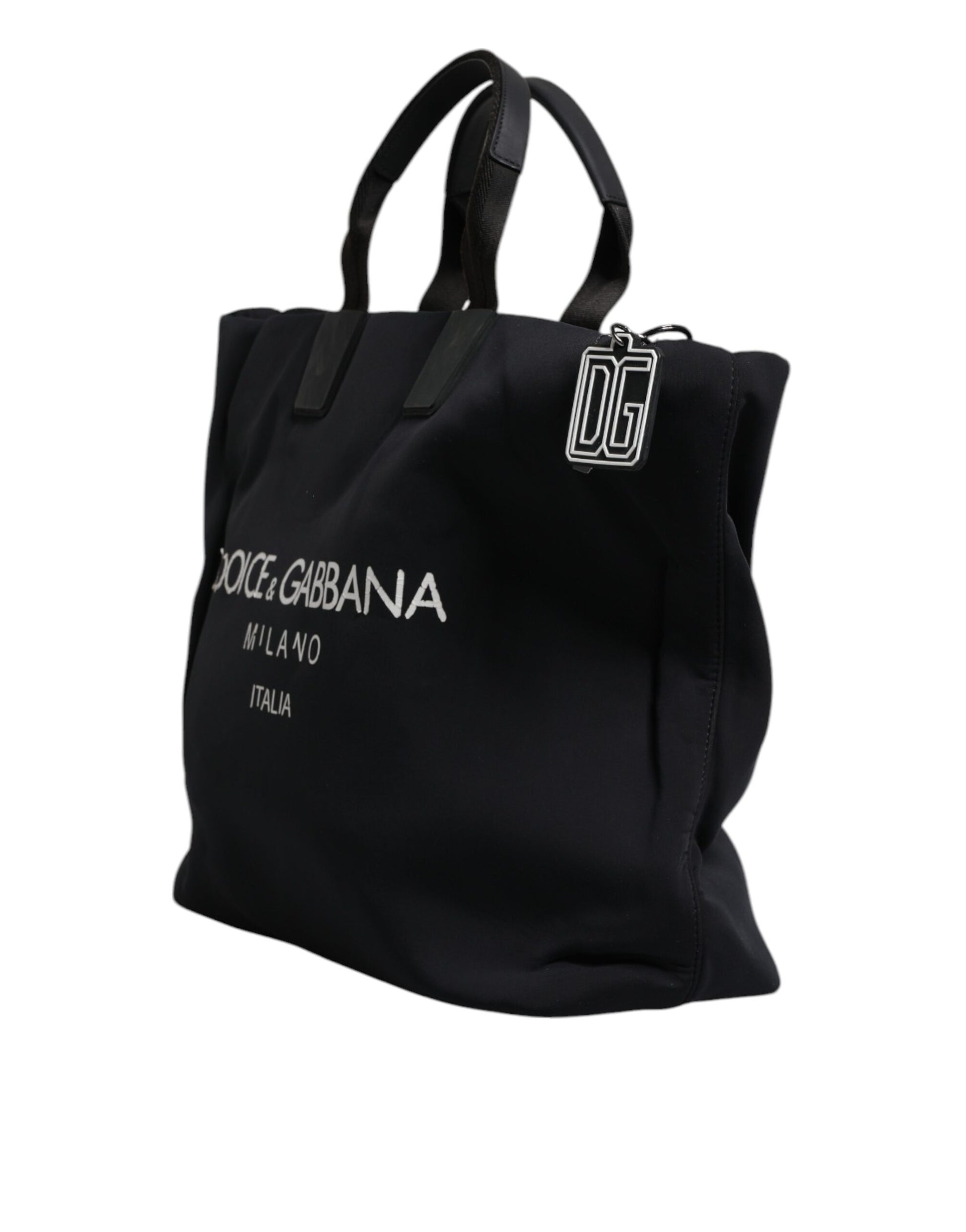 Dolce & Gabbana Black Tote Bags for Women side view
