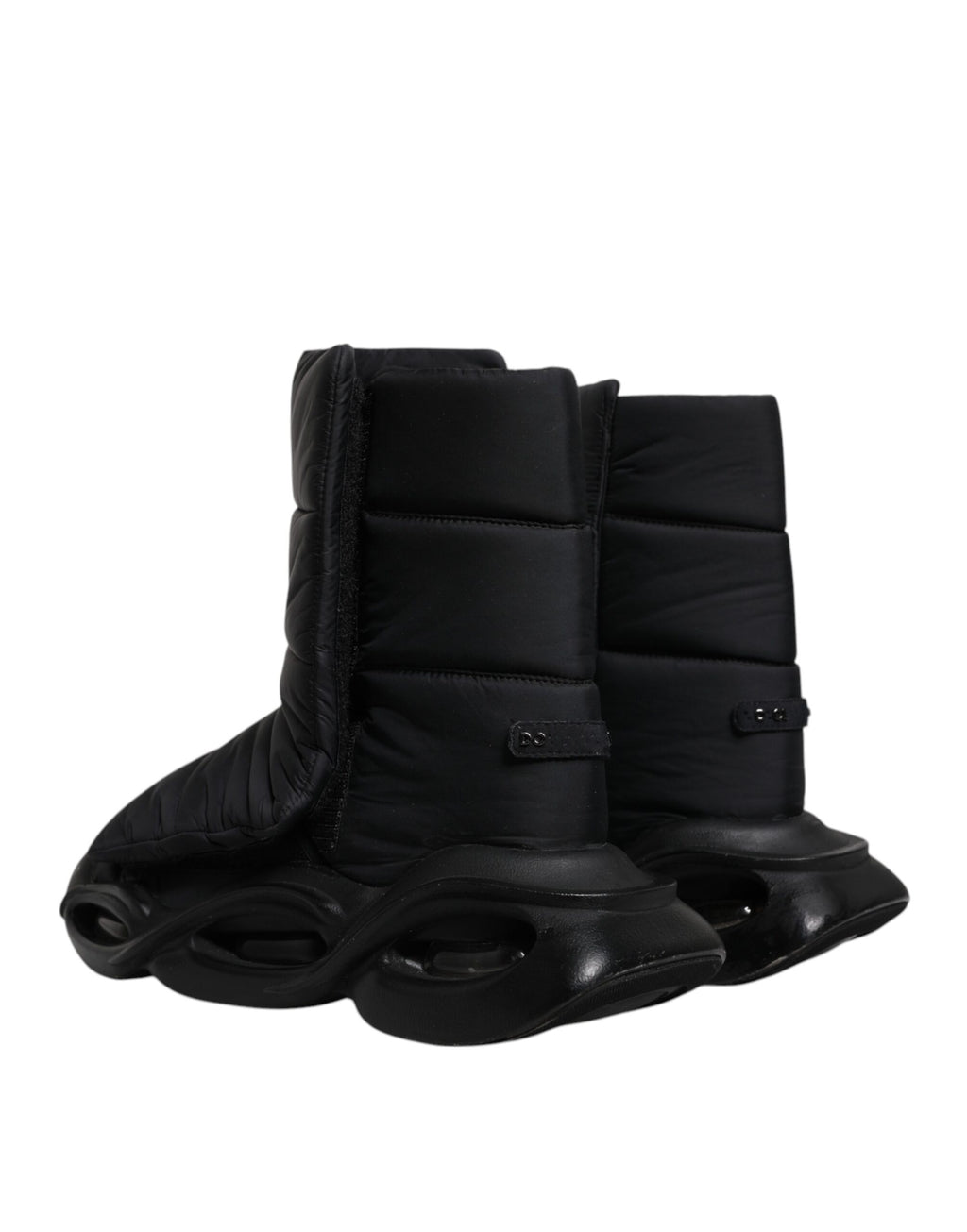 Dolce & Gabbana Black High Tops for Men side view
