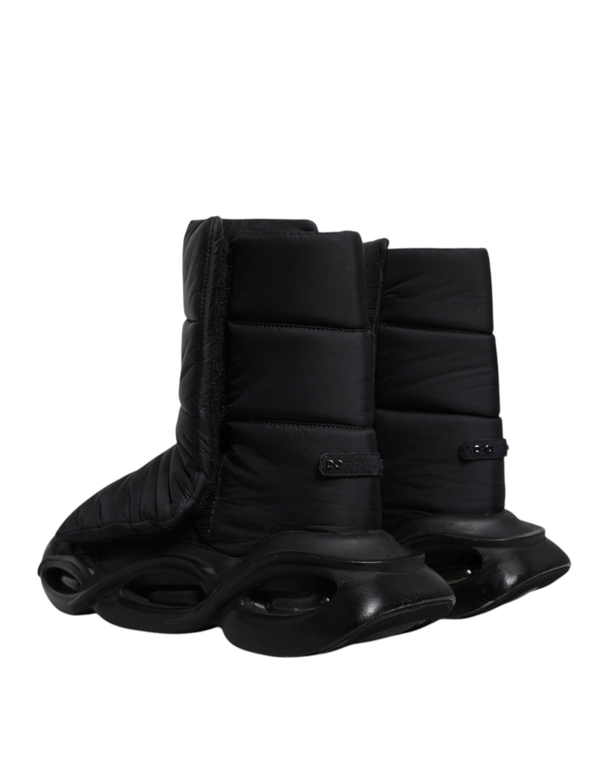 Dolce & Gabbana Black High Tops for Men side view