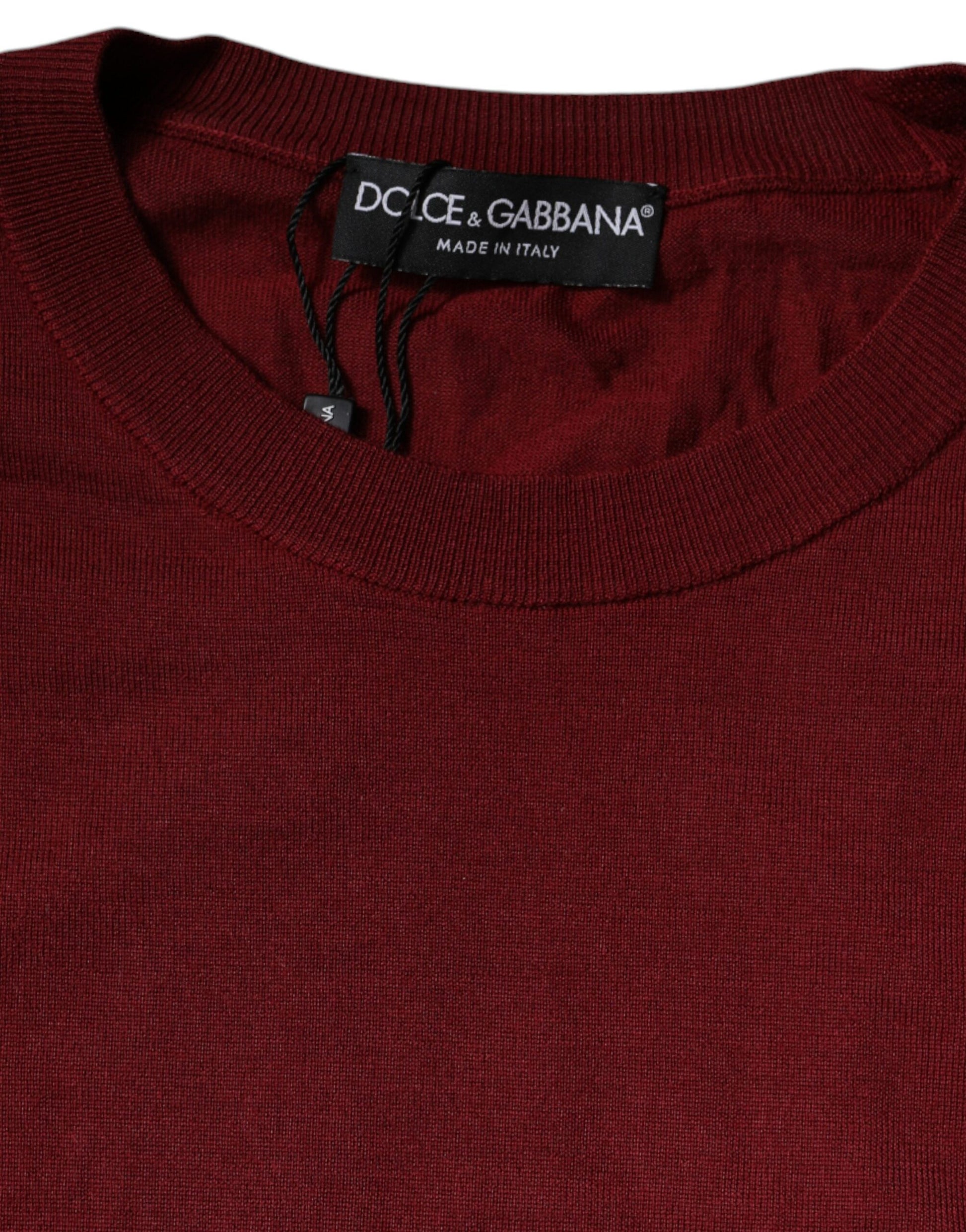 Dolce & Gabbana Red Cashmere for Men side view