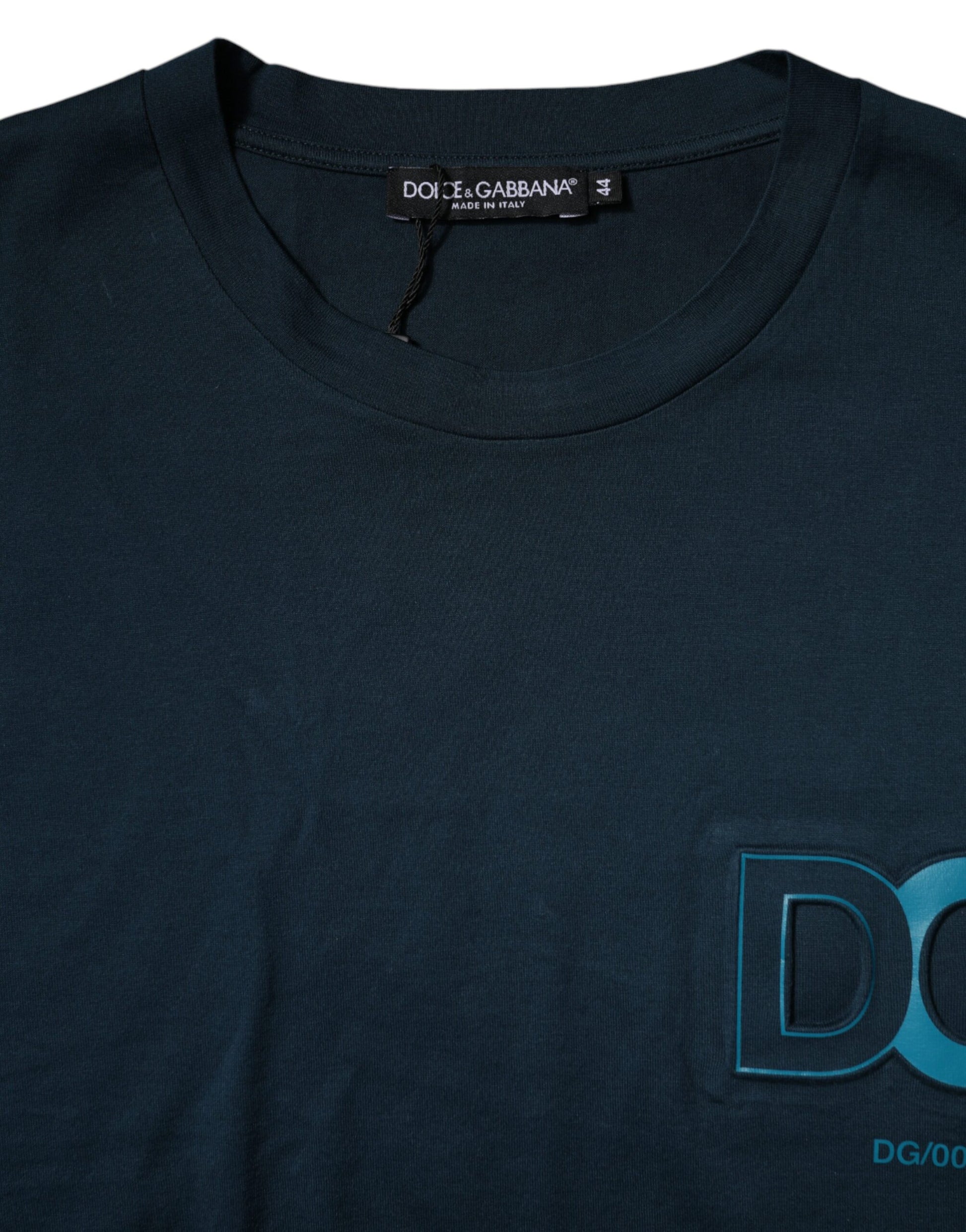 Dolce & Gabbana Blue T-Shirt for Men side view