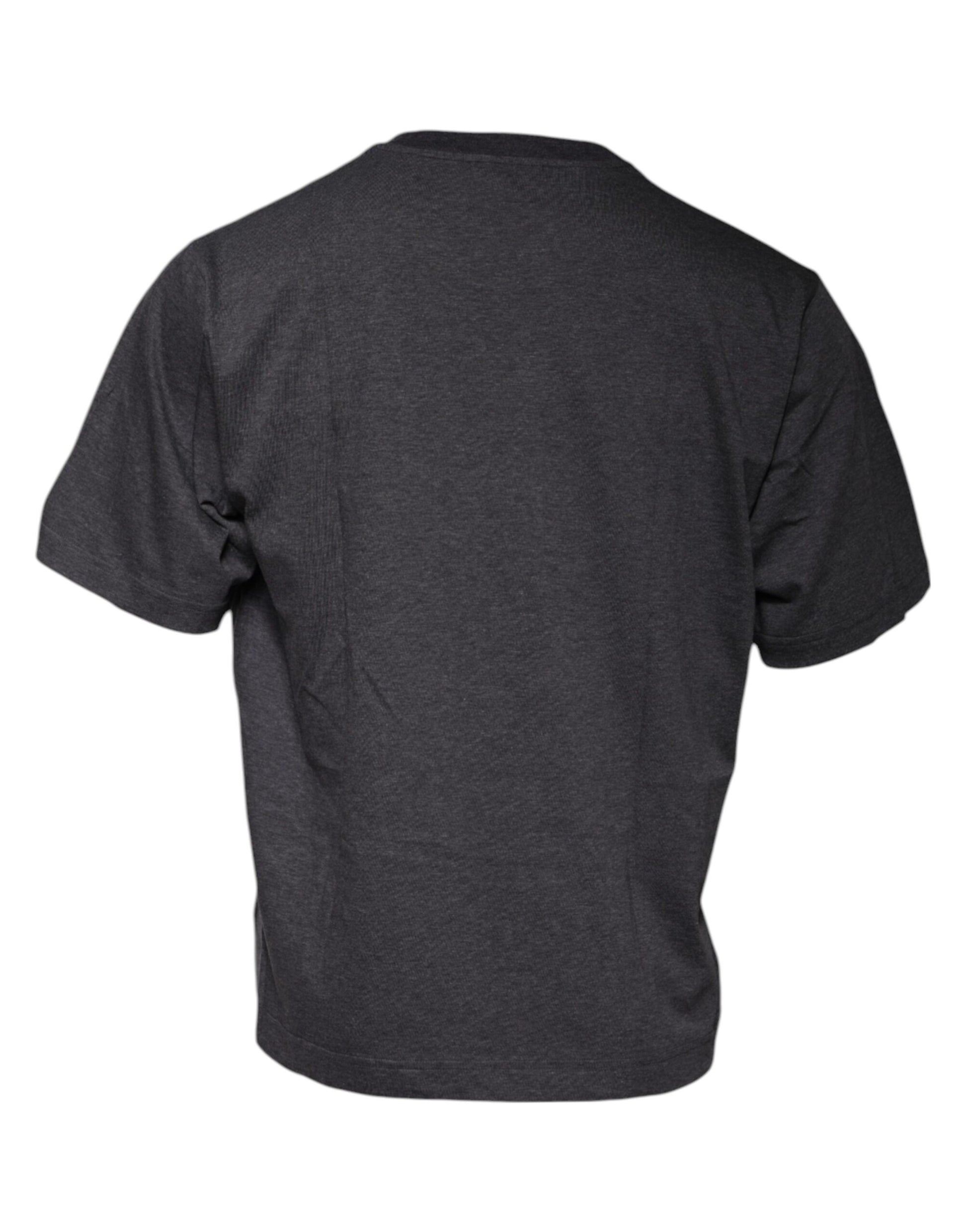 Dolce & Gabbana Grey T-Shirt for Men detail view