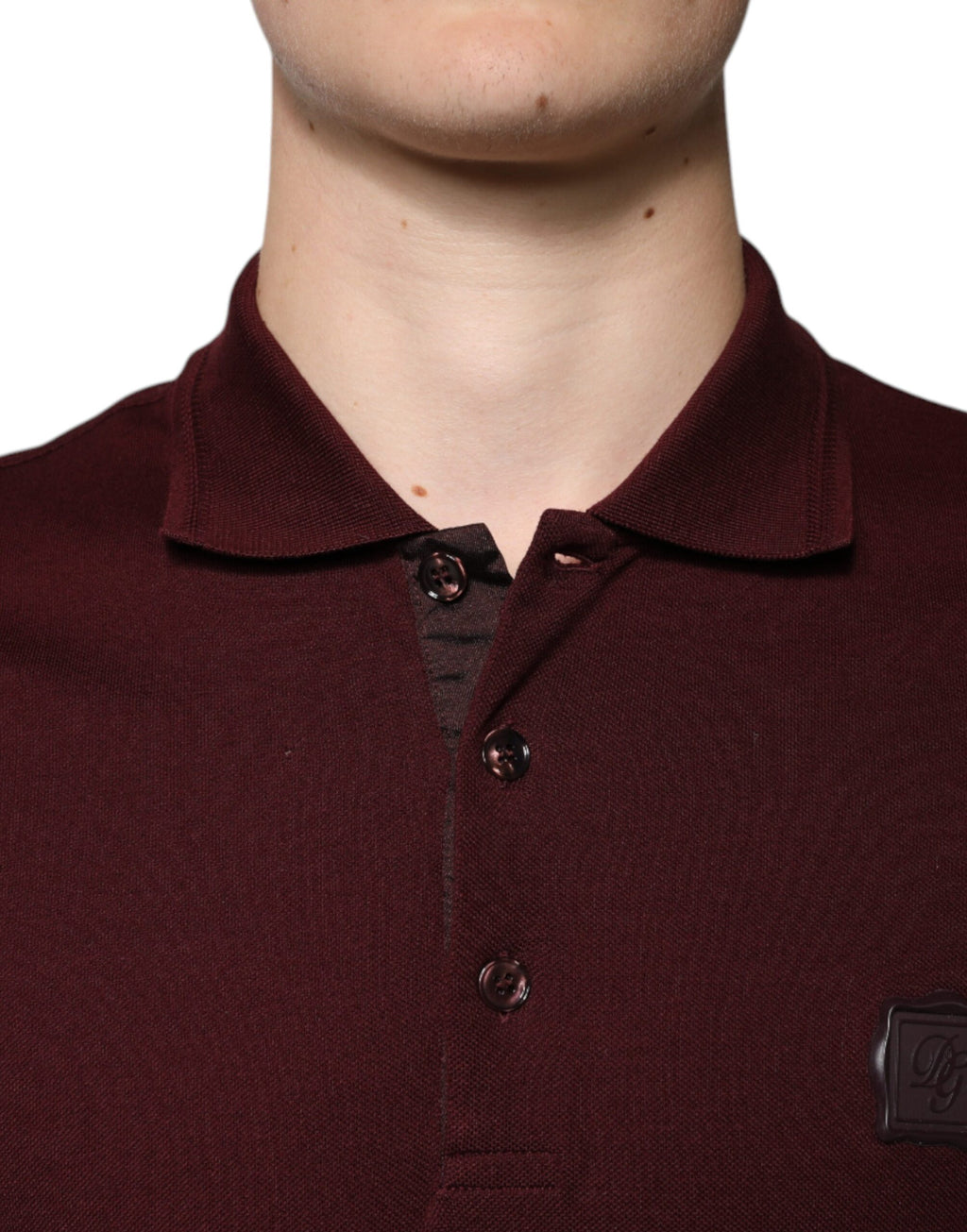 Dolce & Gabbana Red Polo Shirt for Men additional view