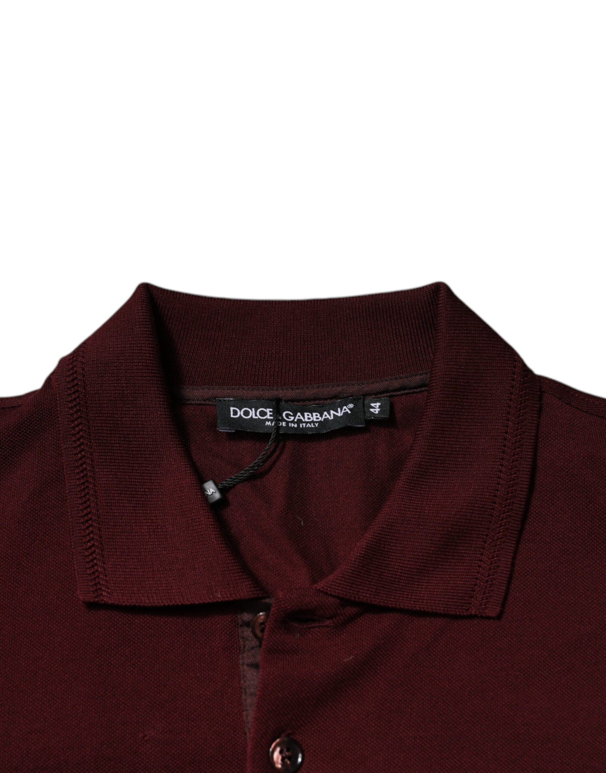Dolce & Gabbana Red Polo Shirt for Men additional view