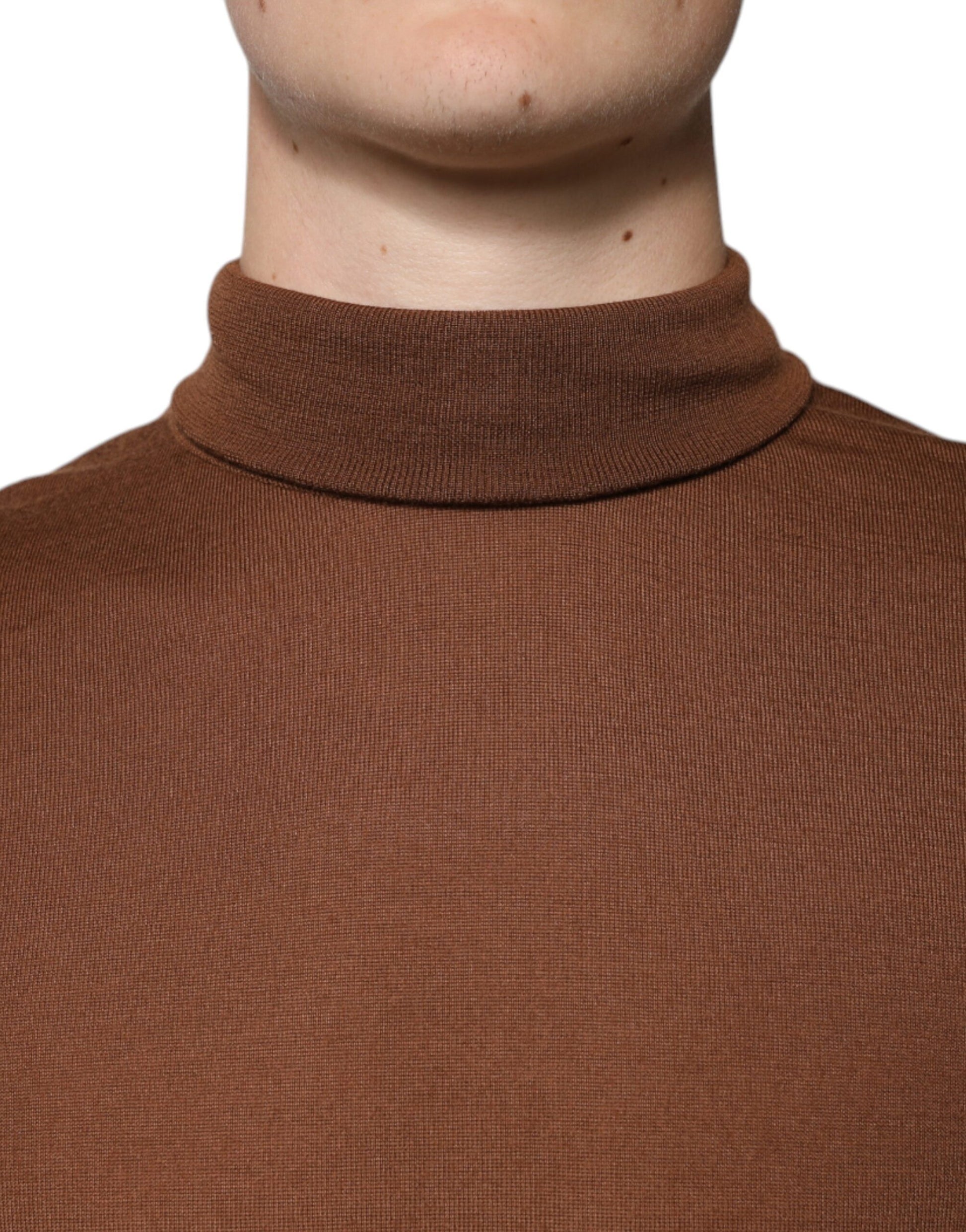 Dolce & Gabbana Brown Cashmere for Men side view