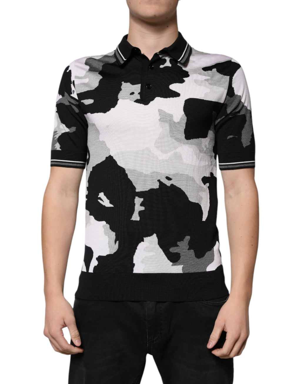 Dolce & Gabbana Multicolor Polo Shirt for Men