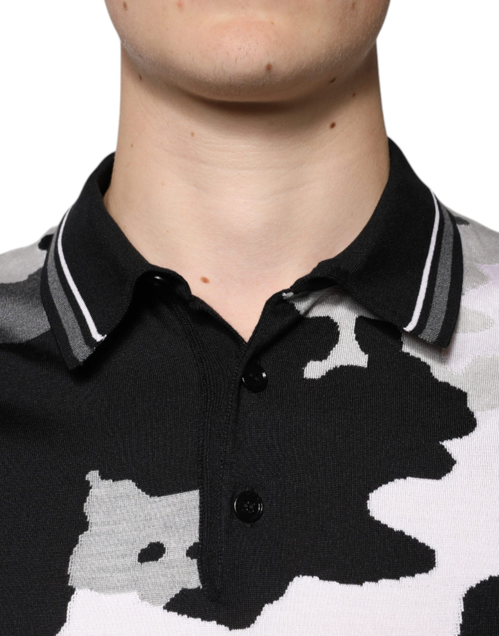 Dolce & Gabbana Multicolor Polo Shirt for Men additional view