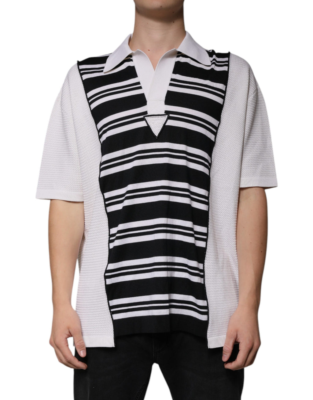 Dolce & Gabbana Black Polo Shirt for Men