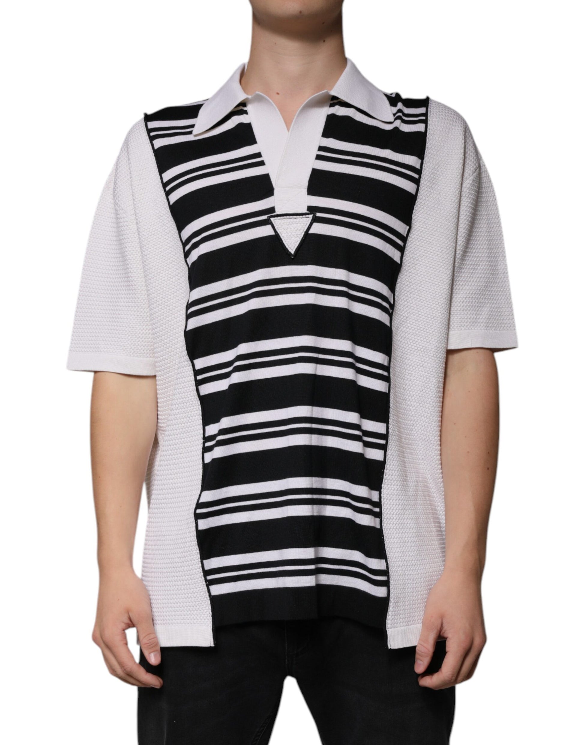Dolce & Gabbana Black Polo Shirt for Men