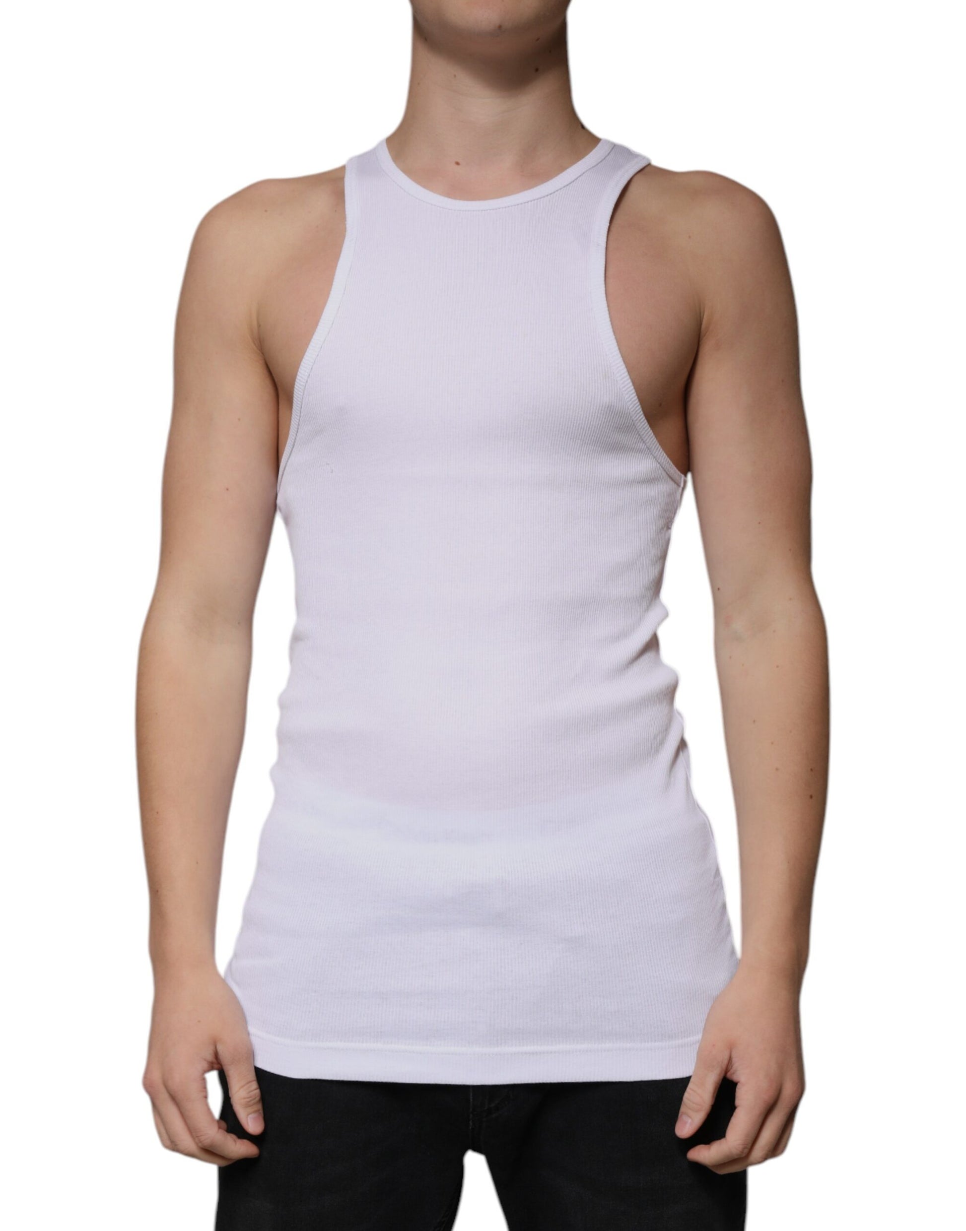 Dolce & Gabbana White Tank Tops T for Men