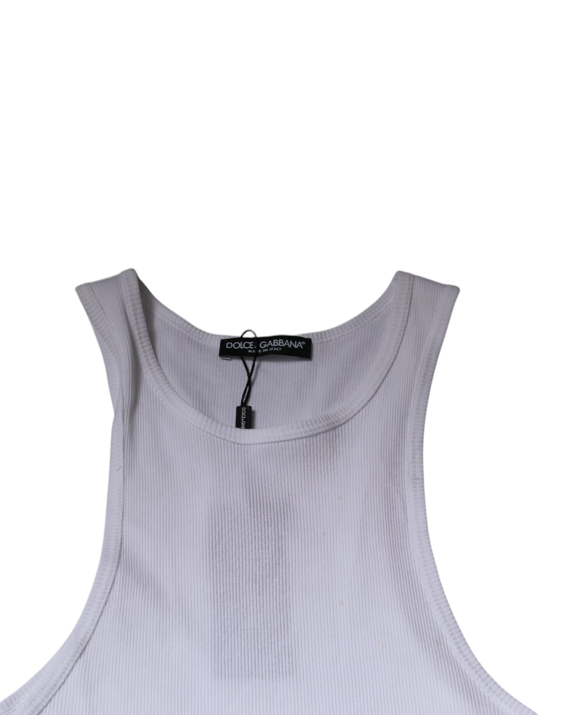 Dolce & Gabbana White Tank Tops T for Men additional view