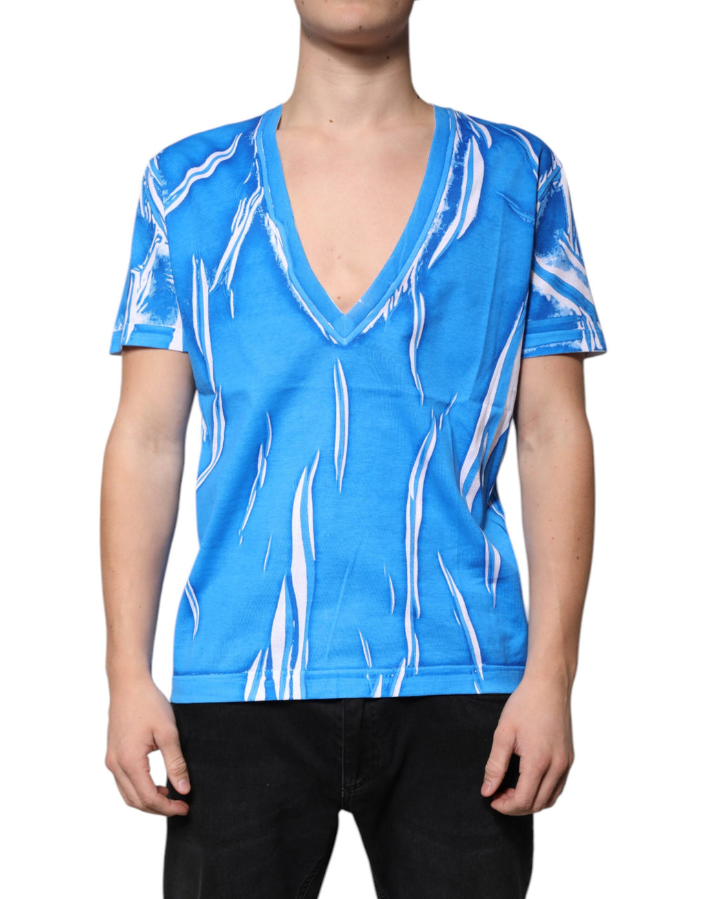 Dolce & Gabbana Blue T-Shirt for Men