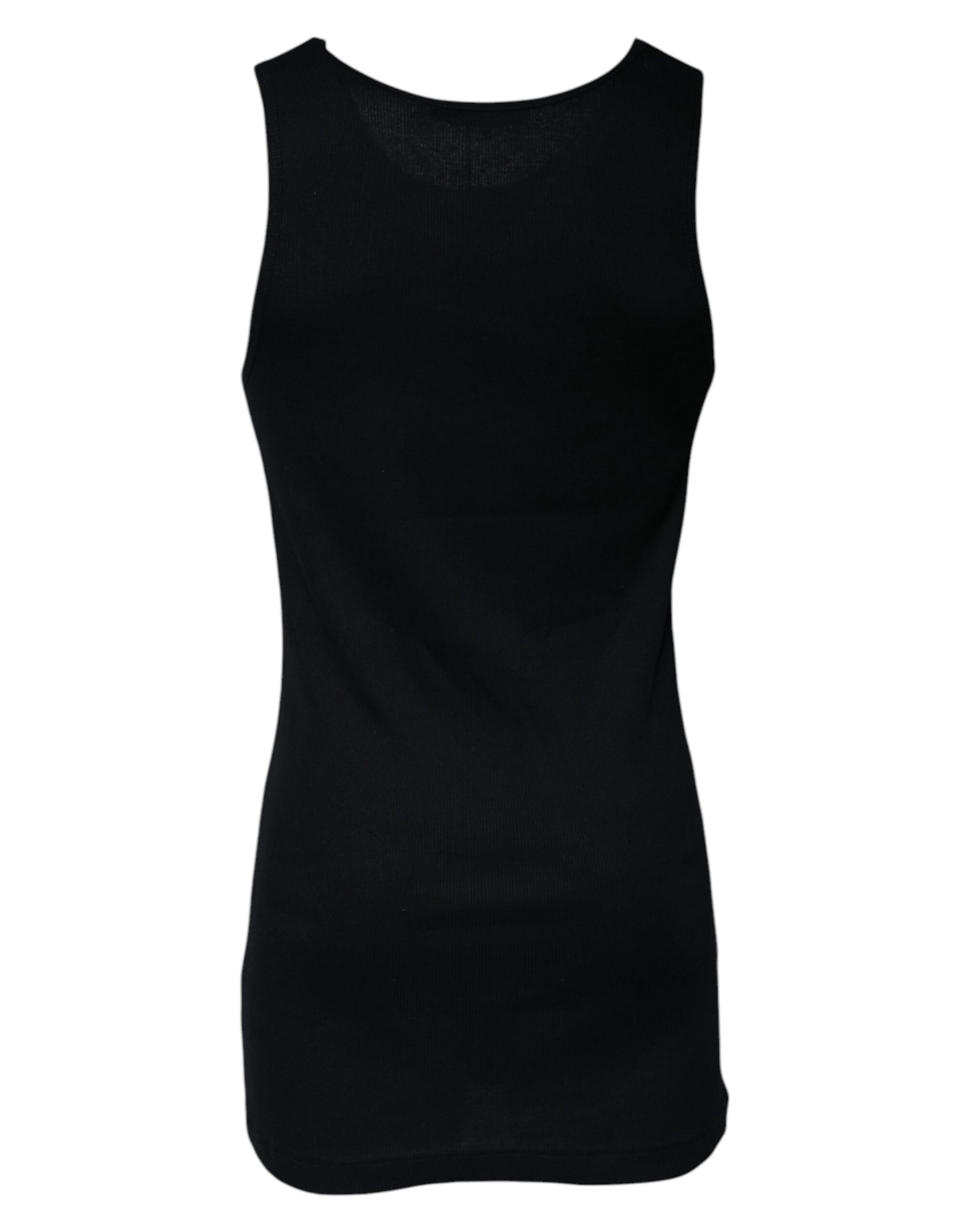 Dolce & Gabbana Black Tank Tops T for Men side view