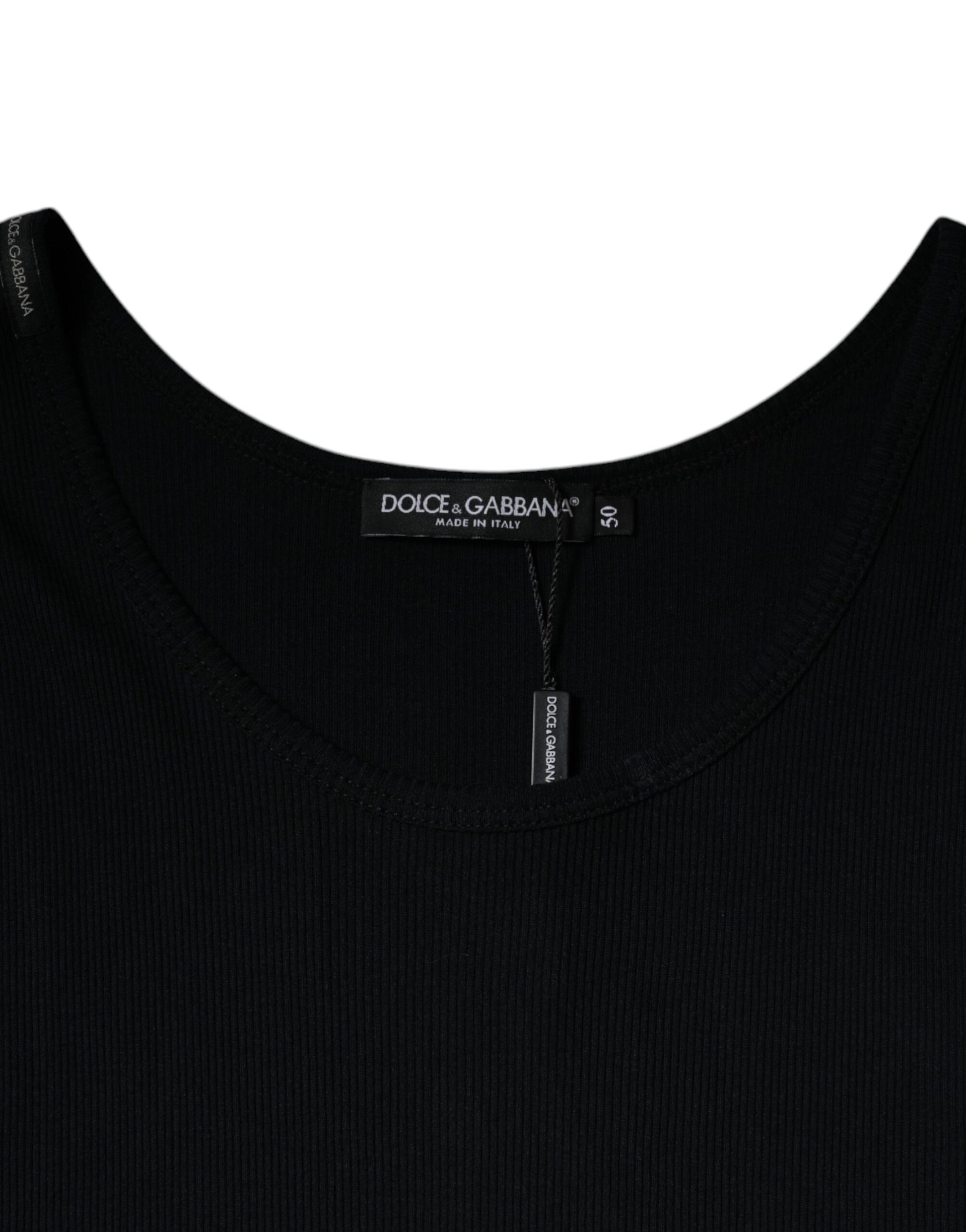 Dolce & Gabbana Black Tank Tops T for Men additional view