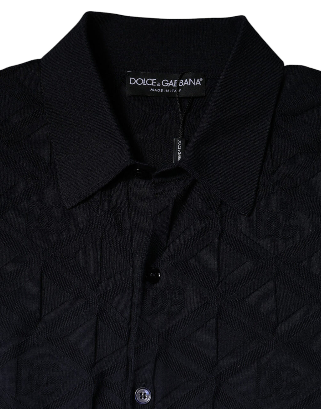 Dolce & Gabbana Black Cardigan for Men side view