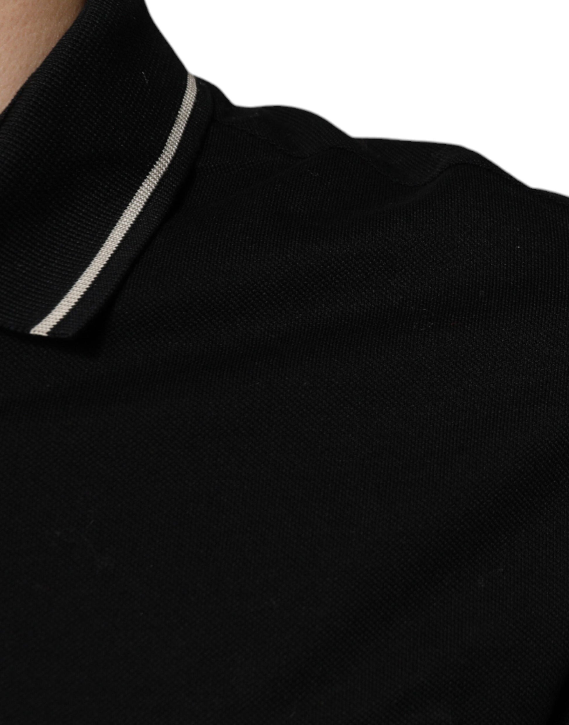 Dolce & Gabbana Black Polo Shirt for Men additional view