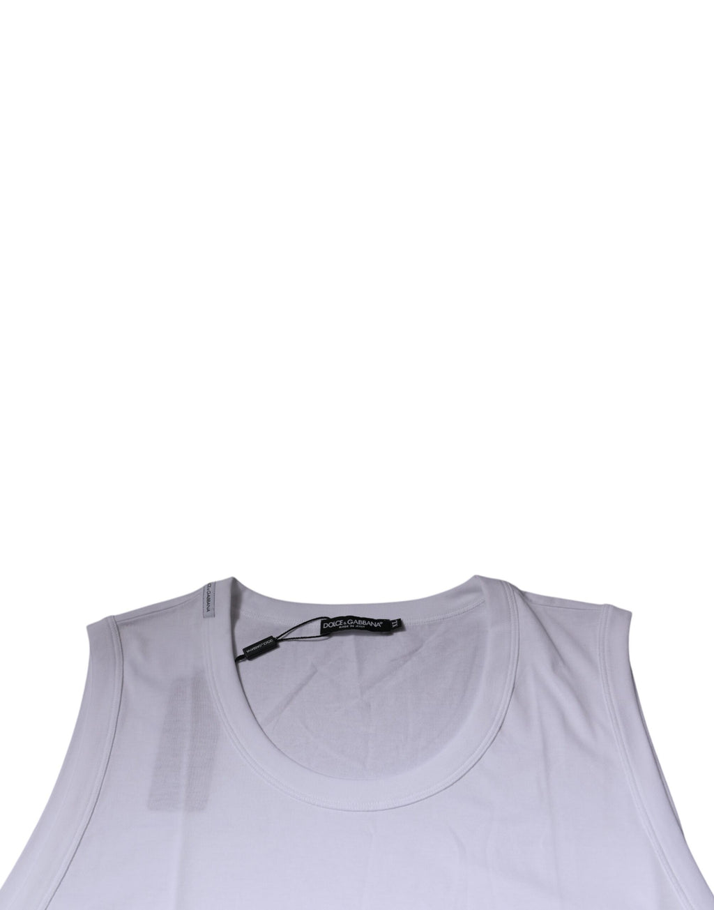 Dolce & Gabbana White Sleeveless T-Shirt for Men additional view