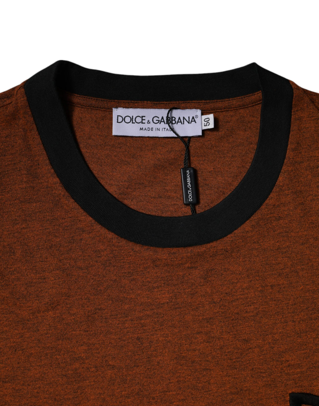 Dolce & Gabbana Brown T-Shirt for Men side view