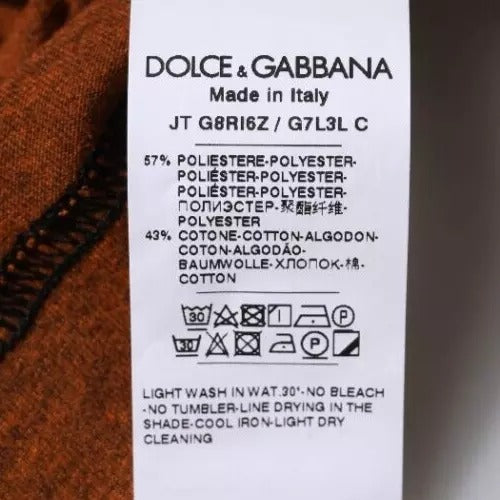 Dolce & Gabbana Brown T-Shirt for Men additional view