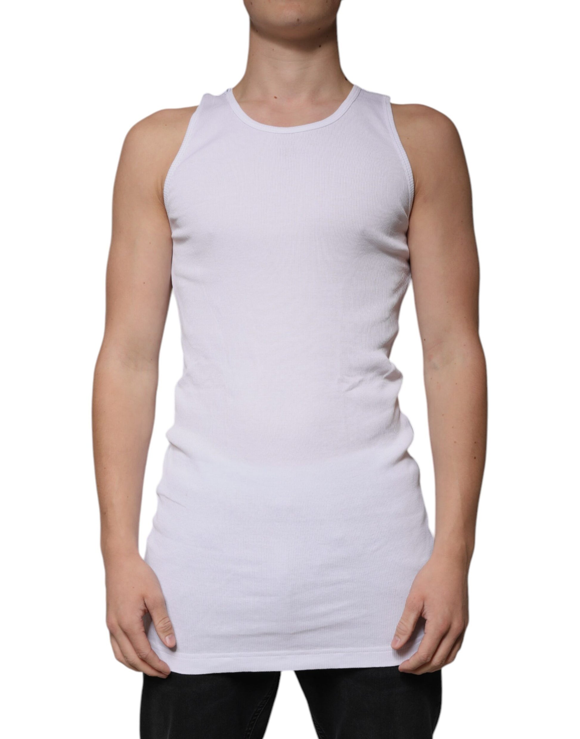 Dolce & Gabbana White Tank Tops T for Men alternate view