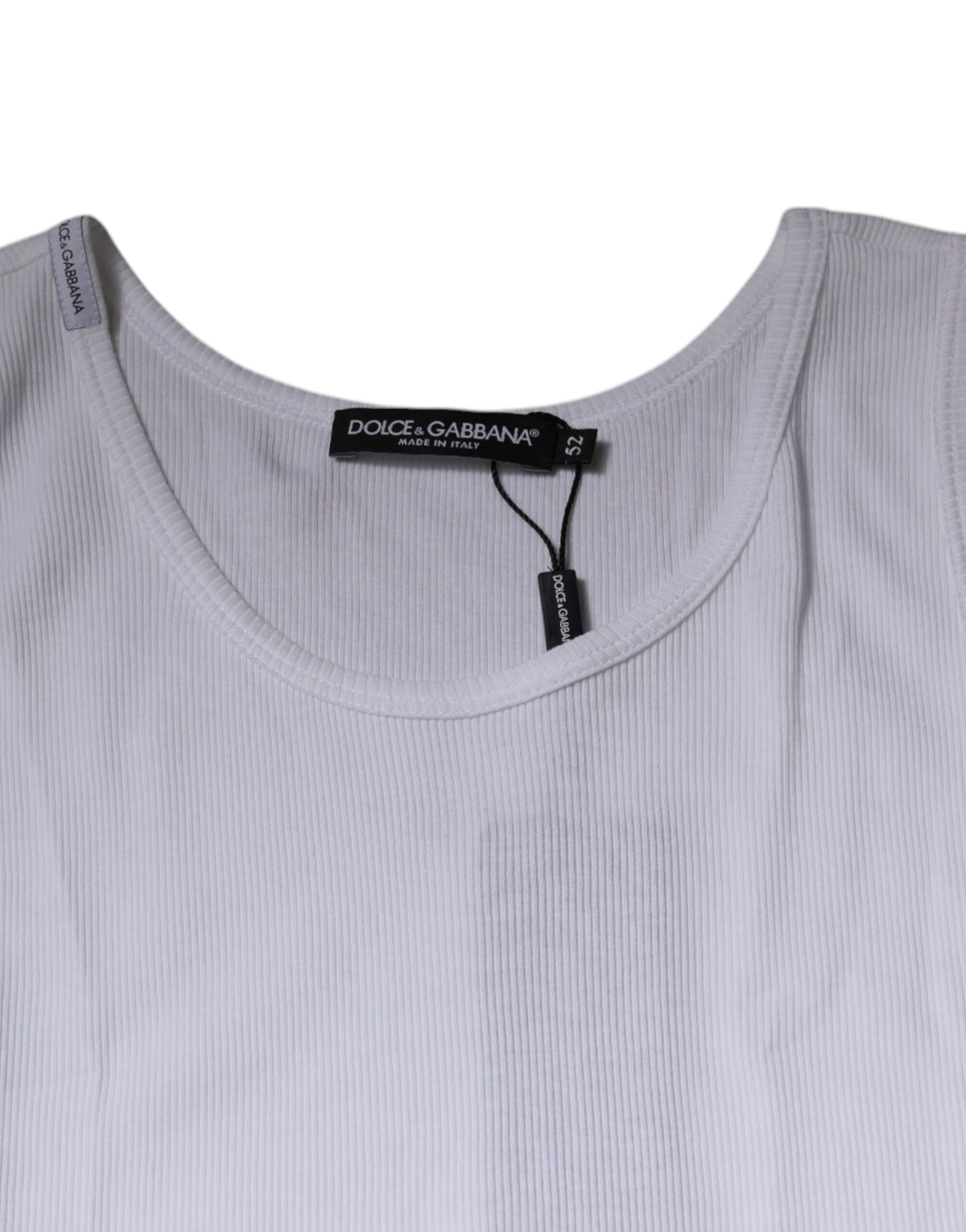 Dolce & Gabbana White Tank Tops T for Men additional view