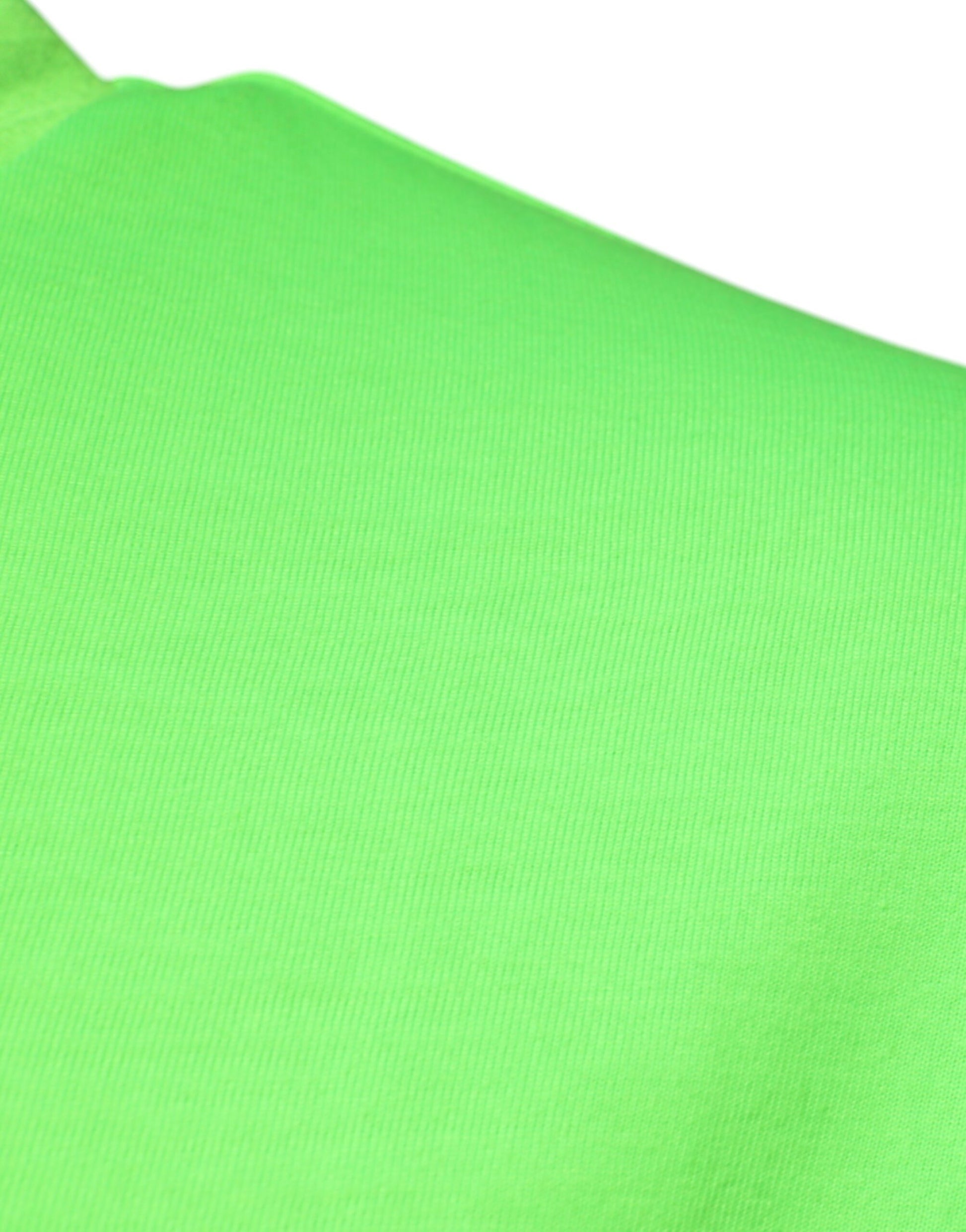 T-shirt col rond Dolce & Gabbana en polyester vert avec logo