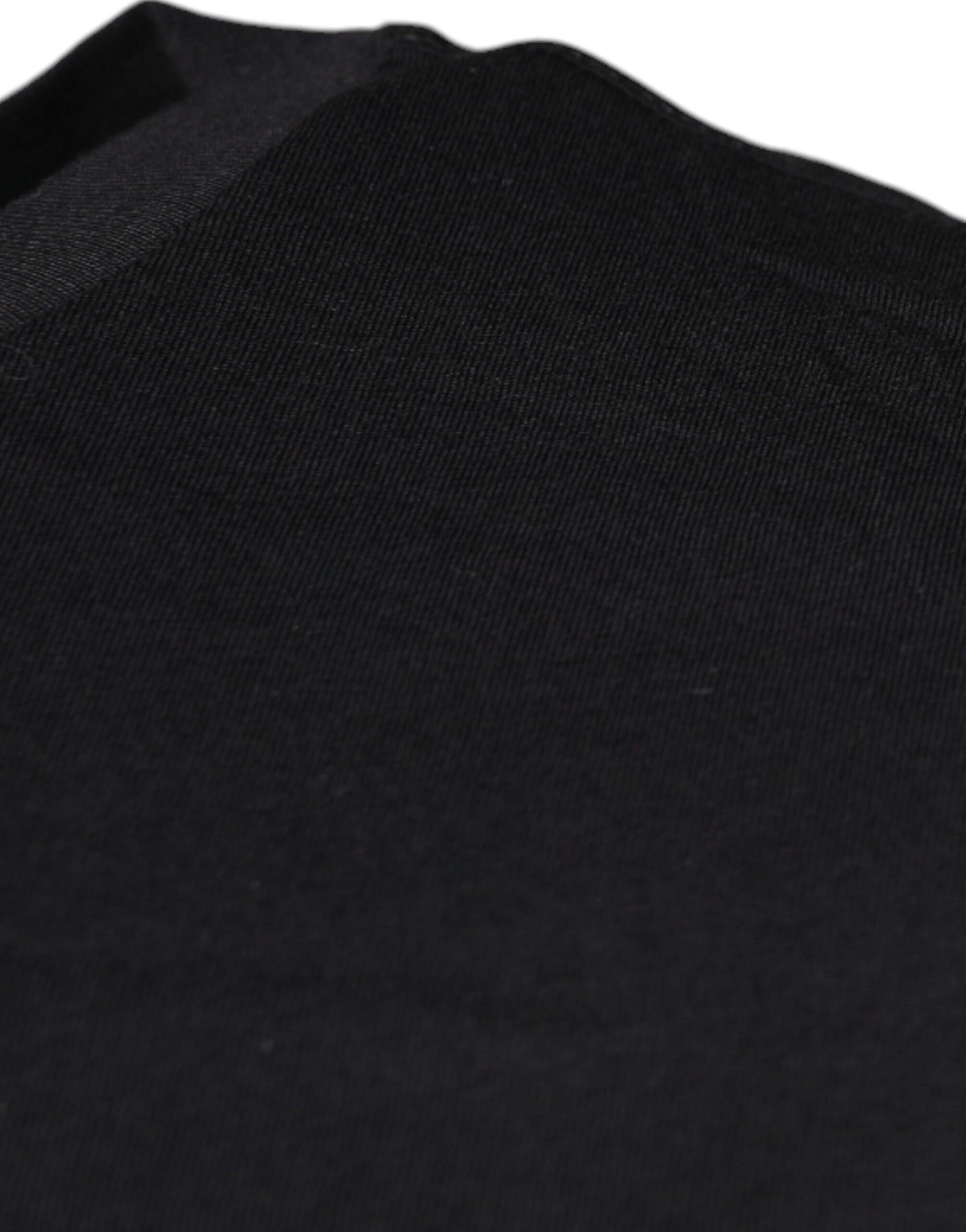 Dolce & Gabbana Black T-Shirt for Men detail view