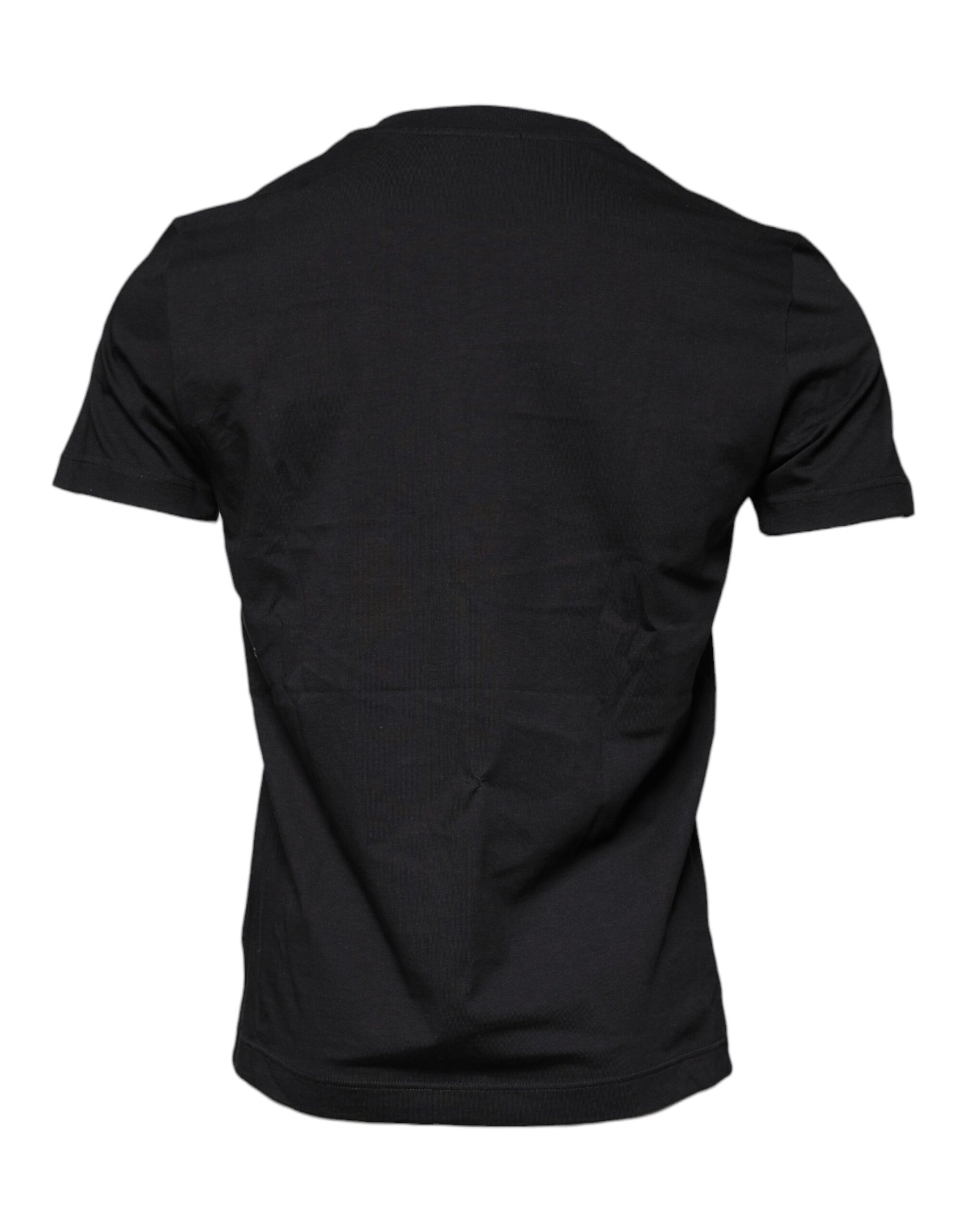 Dolce & Gabbana Black T-Shirt for Men side view