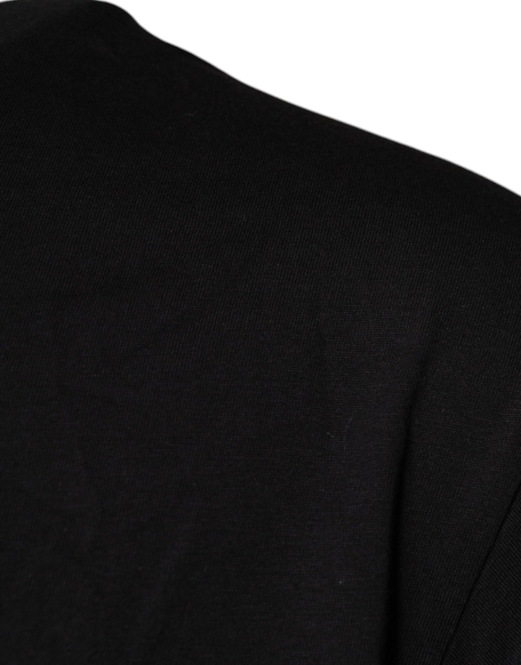 Dolce & Gabbana Black T-Shirt for Men detail view