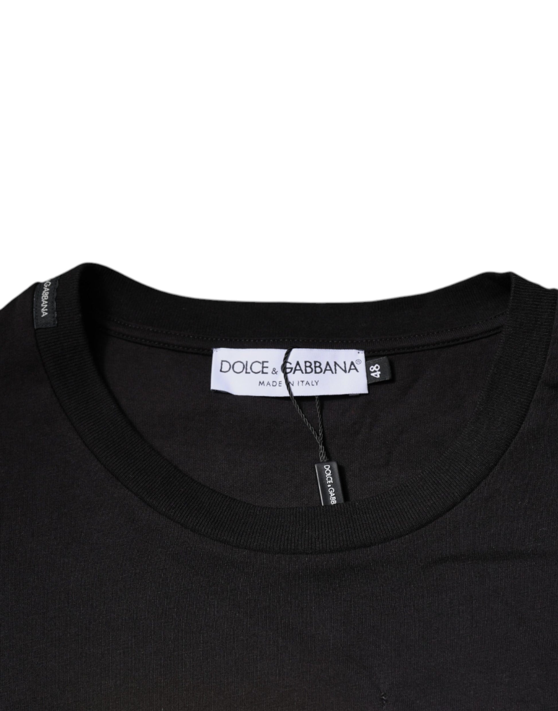 Dolce & Gabbana Black T-Shirt for Men additional view