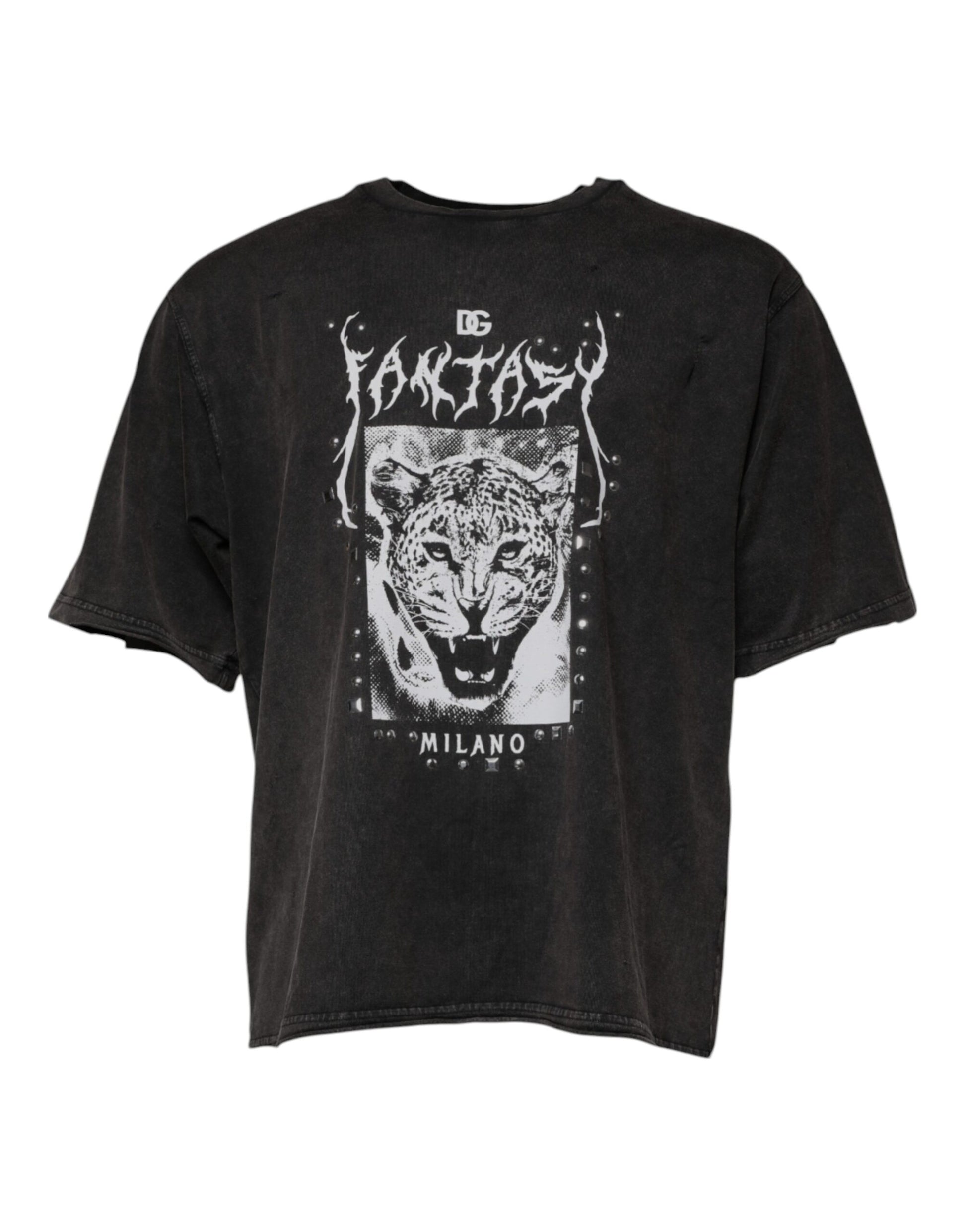 Dolce & Gabbana Grey T-Shirt for Men alternate view