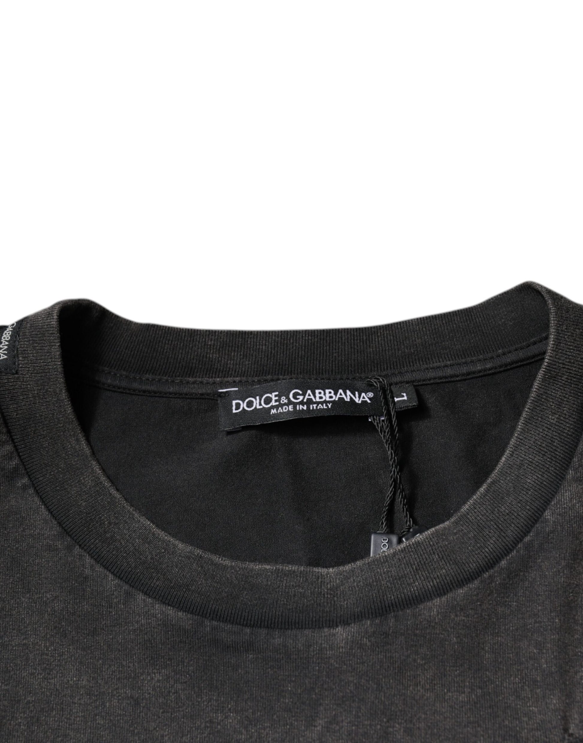 Dolce & Gabbana Grey T-Shirt for Men additional view