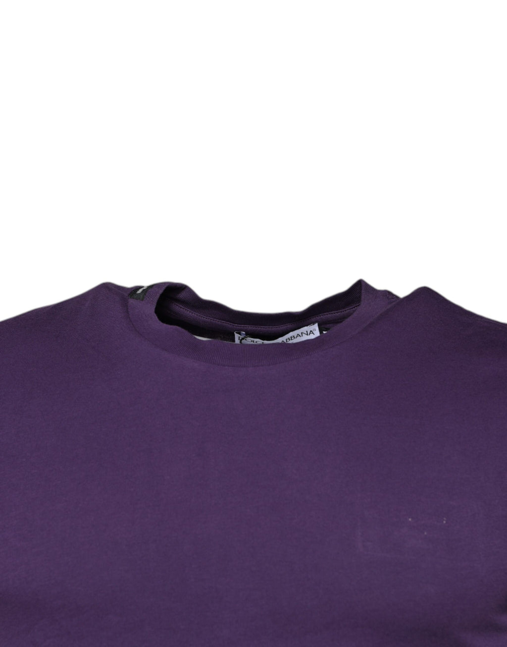 Dolce & Gabbana Purple T-Shirt for Men detail view