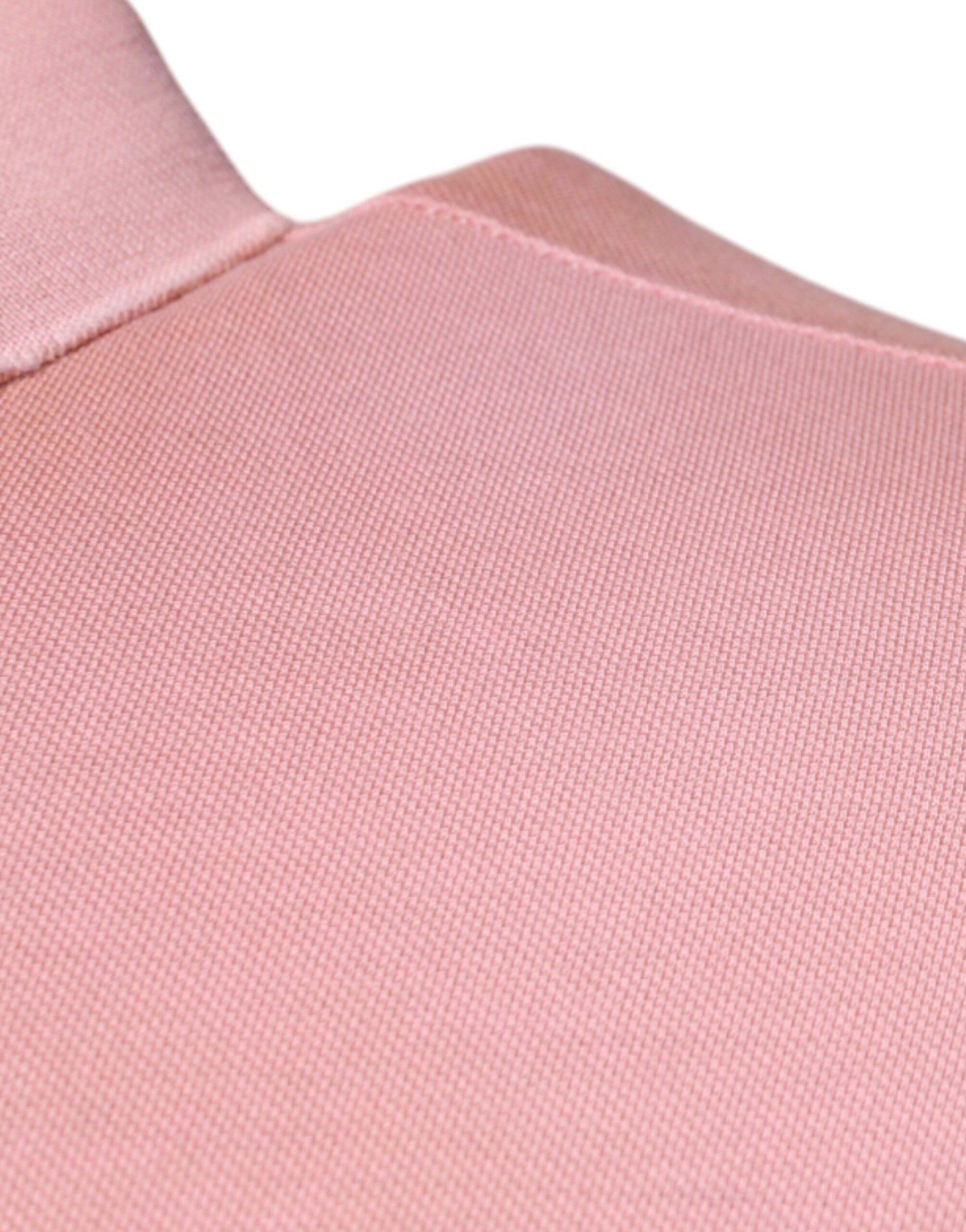 Dolce & Gabbana Pink Polo Shirt for Men detail view